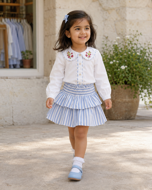 Garden Party Set | Capri Blouse & Amalfi Skort