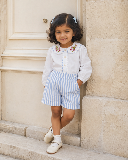 Holiday Set | Capri Blouse & Nice Shorts