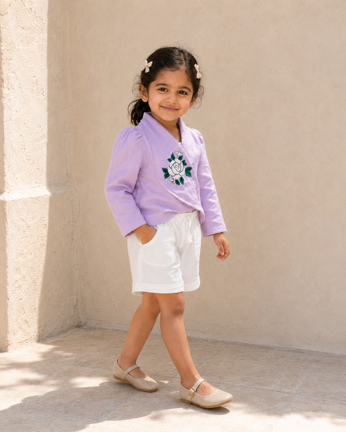 Playdate Set | Osaka Blazer Blouse & Palermo Shorts