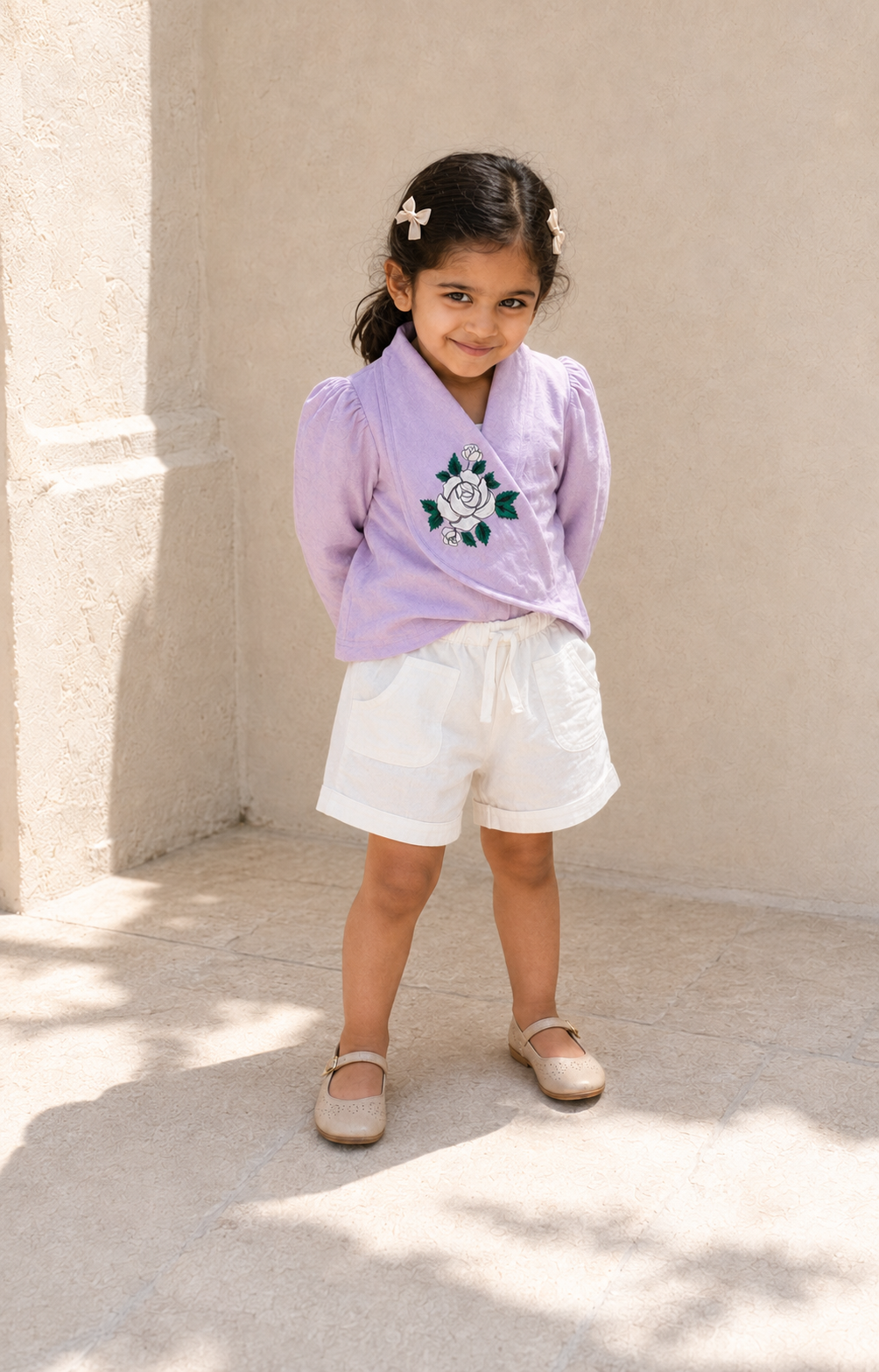 Playdate Set | Osaka Blazer Blouse & Palermo Shorts