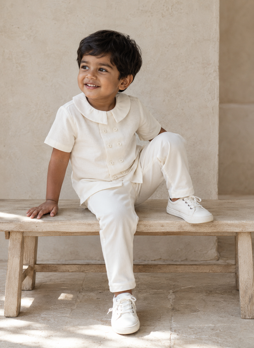 Grandparents' Visit Set | Oslo Shirt & Positano Pants