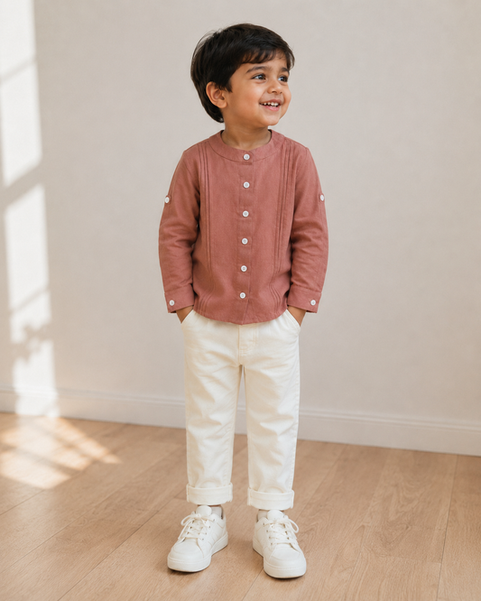Family Celebration Set | Petra Shirt & Positano Pants