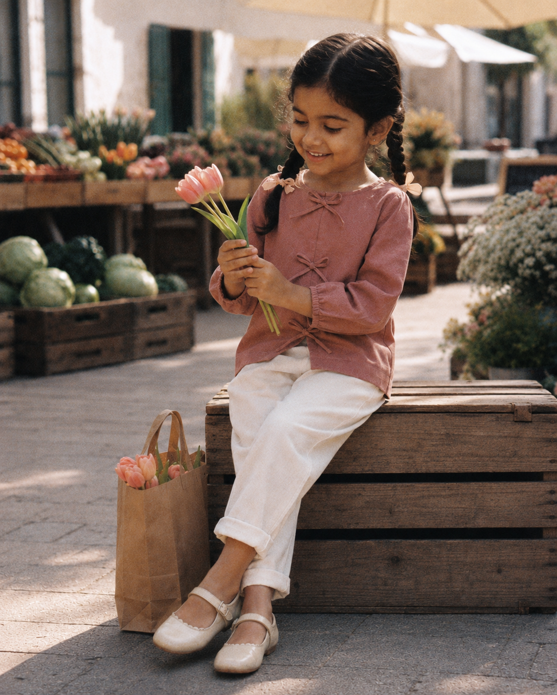 Market Day Set | Cairo Blouse & Positano Pants