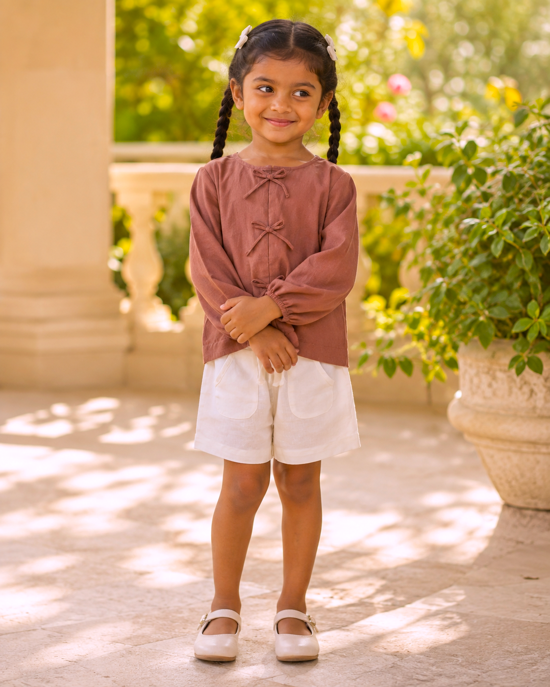 Zoo Day Set | Cairo Blouse & Palermo Shorts
