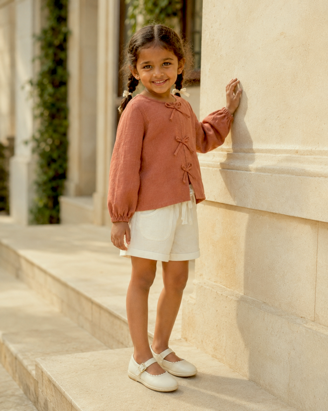 Zoo Day Set | Cairo Blouse & Palermo Shorts