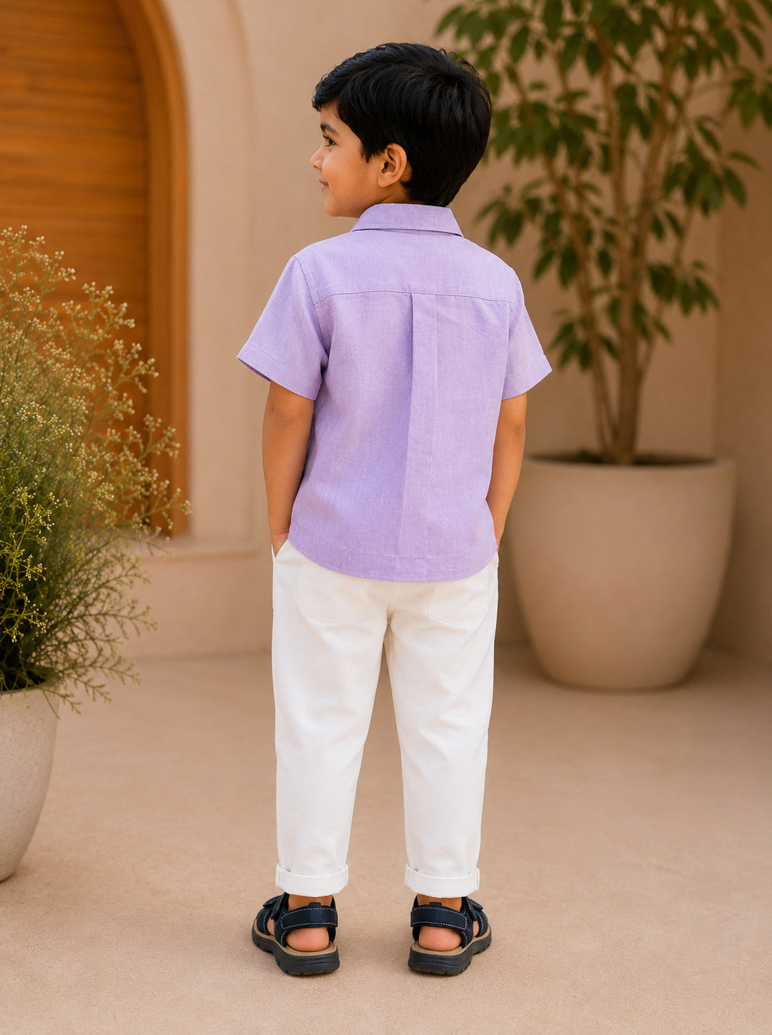 Evening Gathering Set | Milan Shirt & Positano Pants