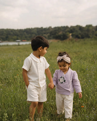 Cannoli Cream brother sister set